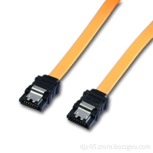 eSATA 7P Plug to eSATA 7P Plug Cable with Skin-foam PE Insulation, RoHS Compliant, High Performance